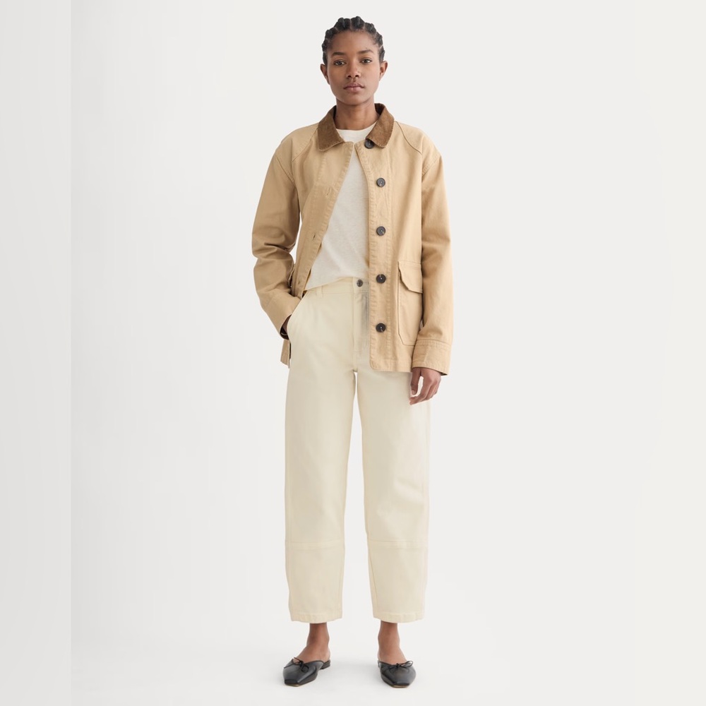Everlane Utility Barrel Pant - 4R Bone